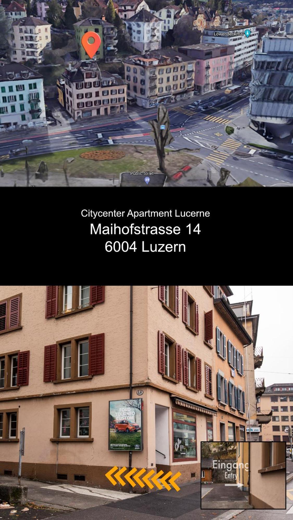 Citycenter Apartment With Parking Luzern Dış mekan fotoğraf